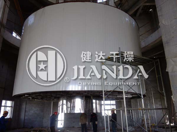 大型噴霧干燥機制作現場1