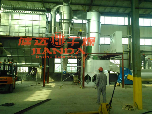 我司閃蒸干燥設備現已在山東三禾投產